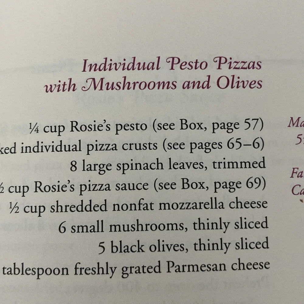 In The Kitchen With Rosie Oprah’s Favorite Recipes (Hardcover 1994)